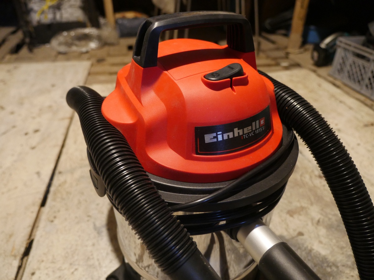 safety climax Retired Aspirator Einhell TC-VC 1815 review • zoso blog
