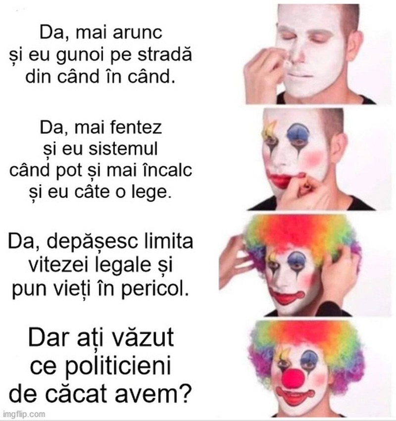 politica-politicieni-clovn